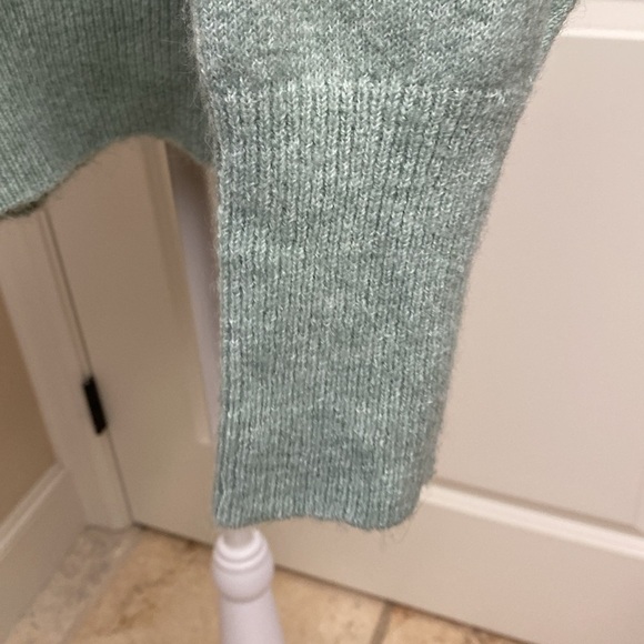 Style & Co. Sweater Womens Sz XXL Mock neck Wool blend Green Cozy Oversized warm - Picture 5 of 9